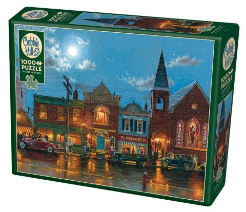 Cobble Hill Jigsaw Puzzle - Doodle Town: Gone Fishing