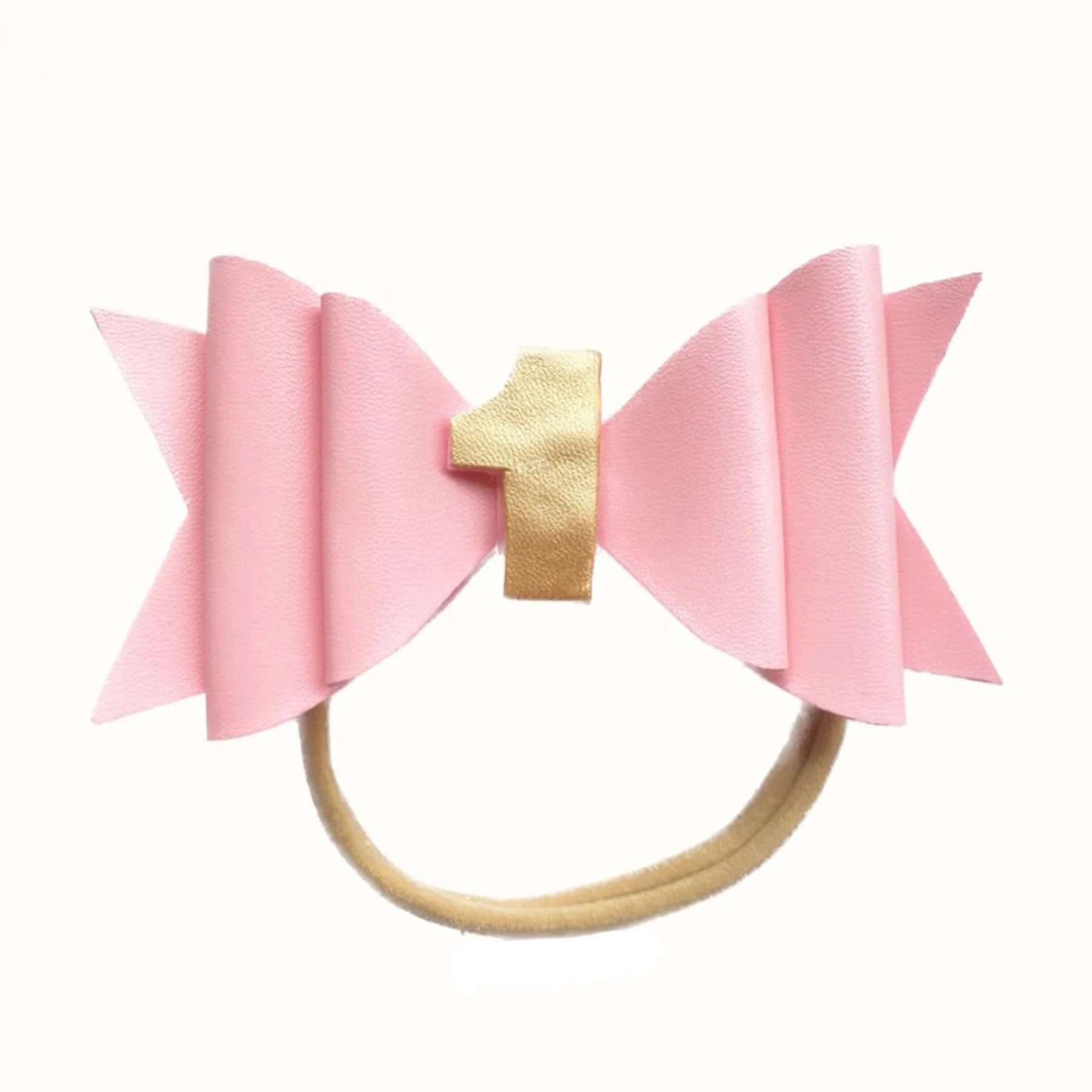 Headband- 1st Birthday Bow Assorted