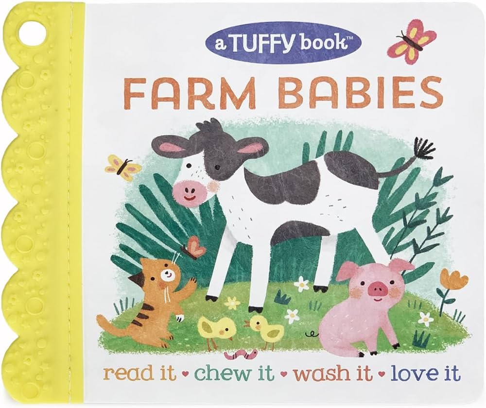 Tuffy Indestructible Baby-Proof Books- Assorted