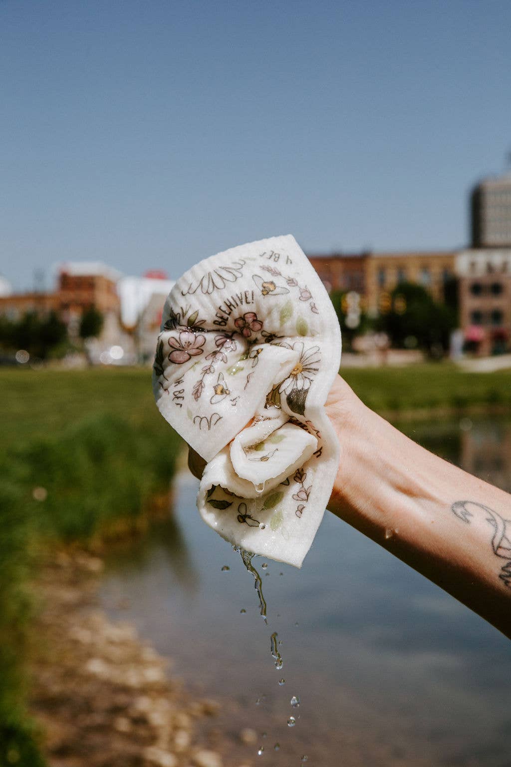 Swedish Dishcloth- Daisy Days