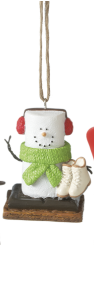 Ornament- S'mores Winter Sports Assorted