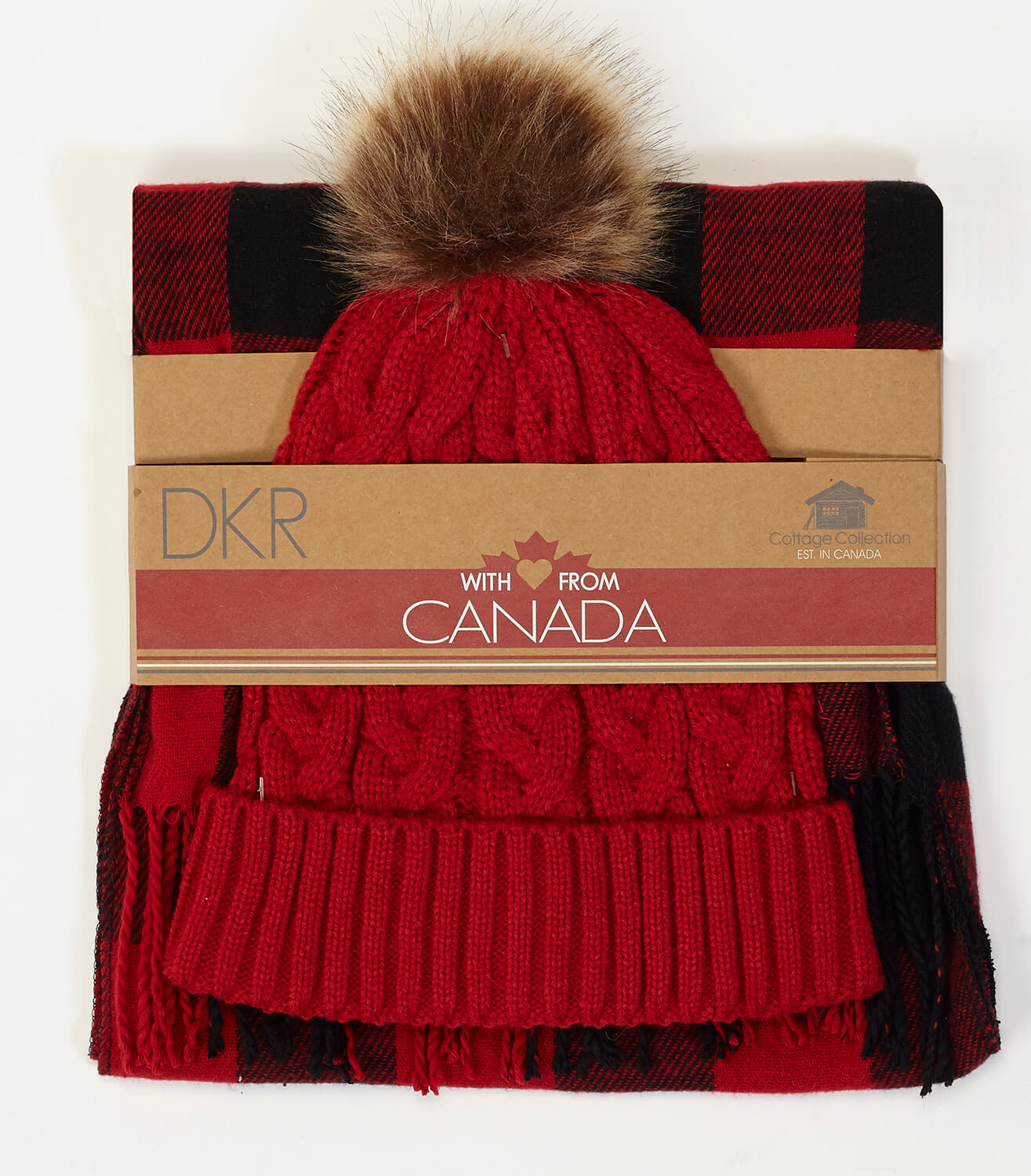 Women's Hat & Scarf Set- Assorted