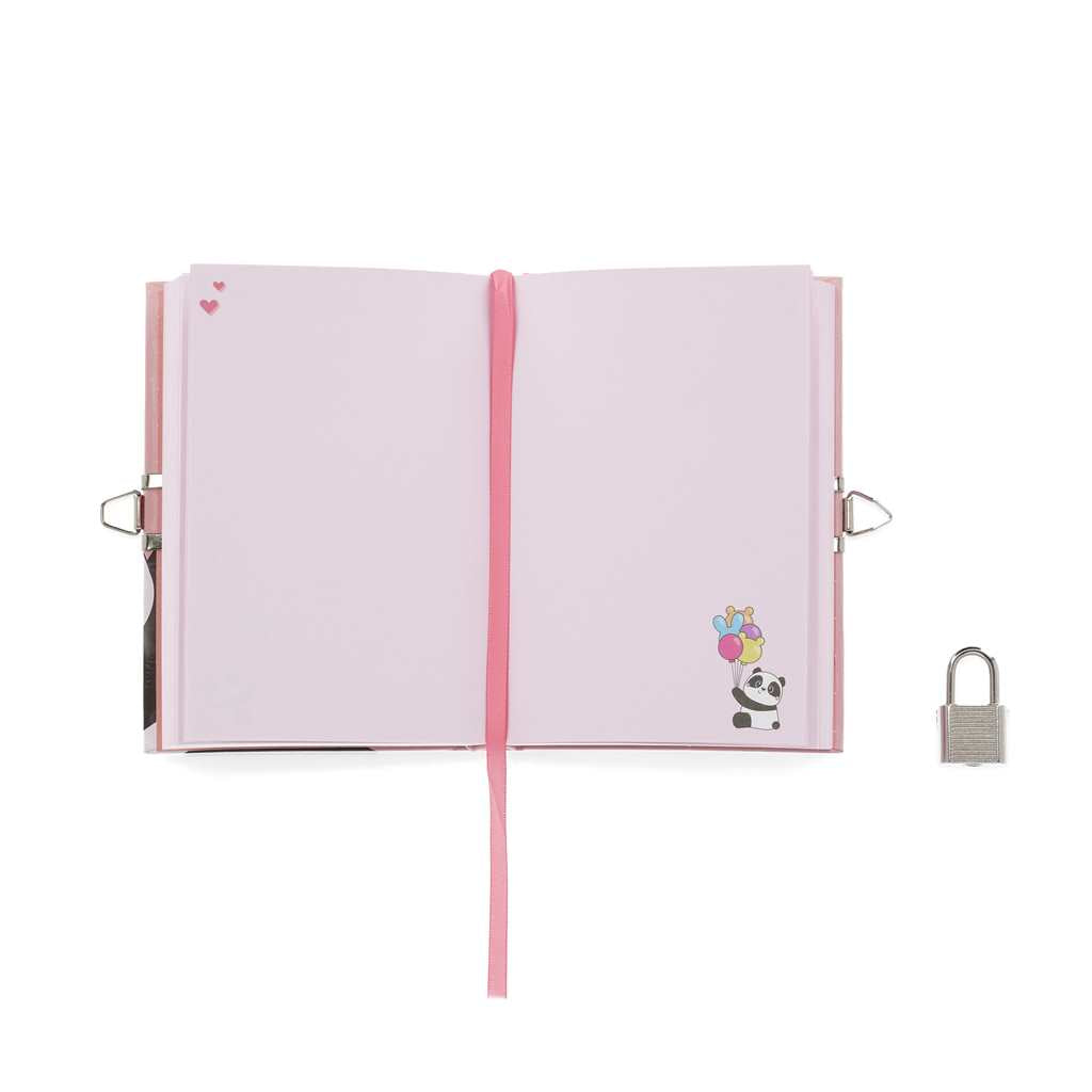 Locking Diary- Panda