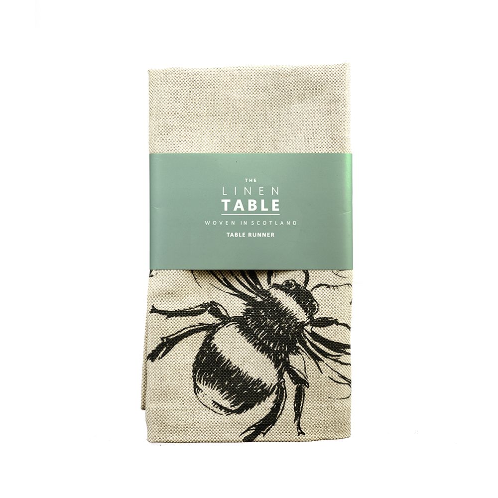 Table Runner- Linen Bees