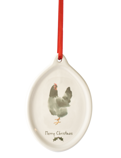 Ornament- Farm Animal Disc Assorted