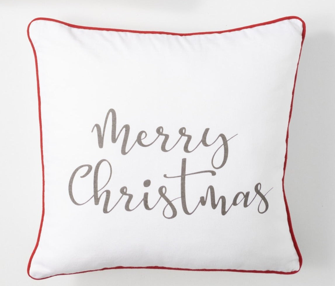 Pillow- 18x18" Square Christmas Assorted