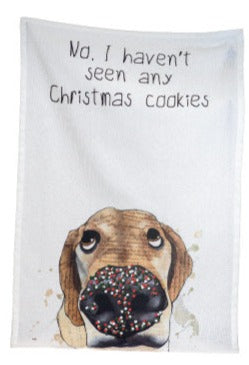 BI- Tea Towel- Dogs & Christmas Treats- Set of 2